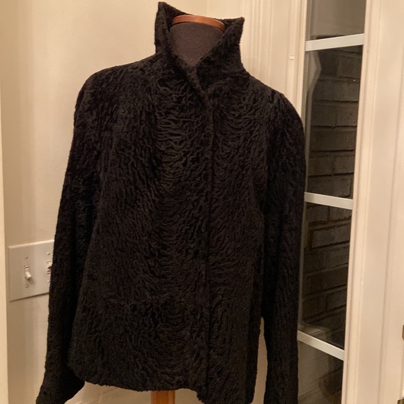 Genuine Swakara Fur Jacket - Picture 3 of 16